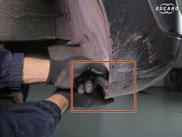 Replacer les agrafes