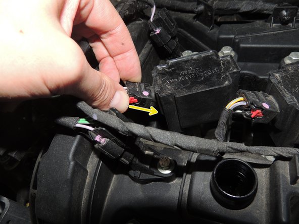 Repousser le petit ergot.