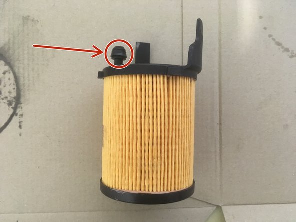 inséré la nouvelle cartouche dans le moteur en prenant soint de bien le positionné