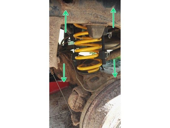 Placer le nouveau ressort dans le logement