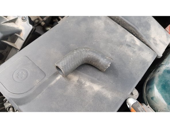 J'ai retiré un morceau de 100mm.