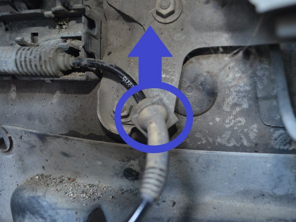 Tirez pour libérer le câble.