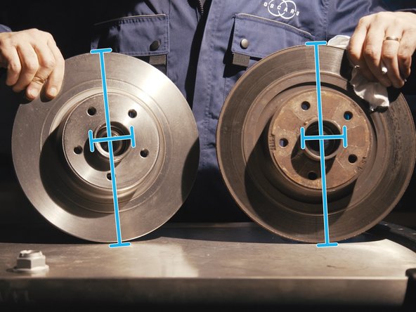 Le roulement de roue est inclus dans le disque