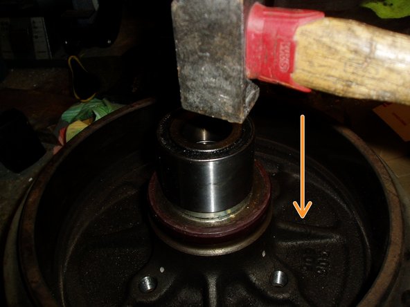 Faire de même avec le second tambour.