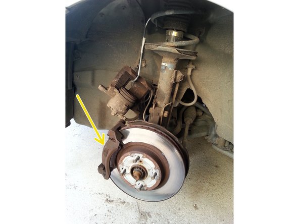 il ne faut surtout pas abîmé le flexible de frein