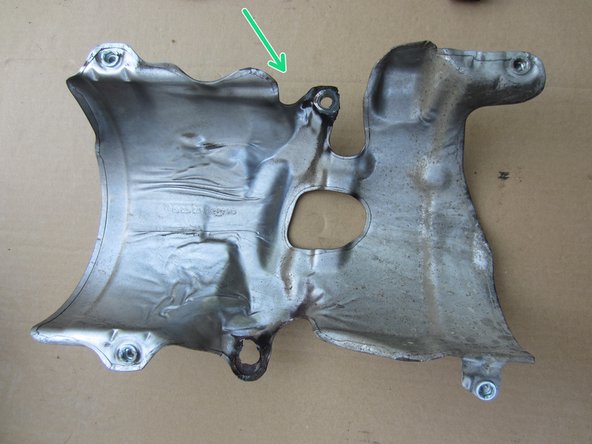 
Store the catalyst, clamps and fixing nuts + the support
