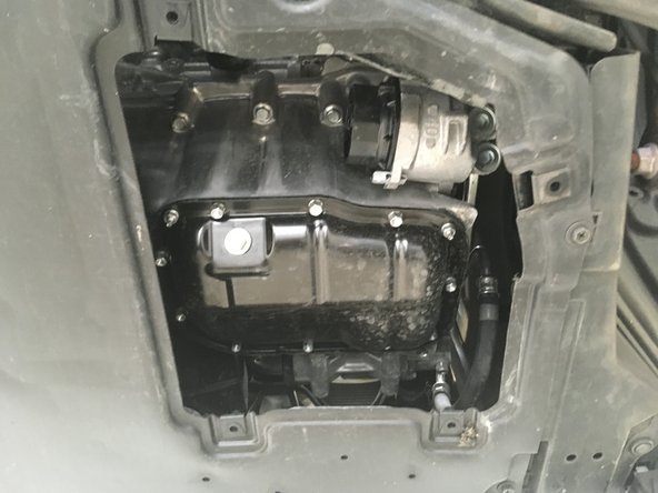 Remettre la plaque sous moteur