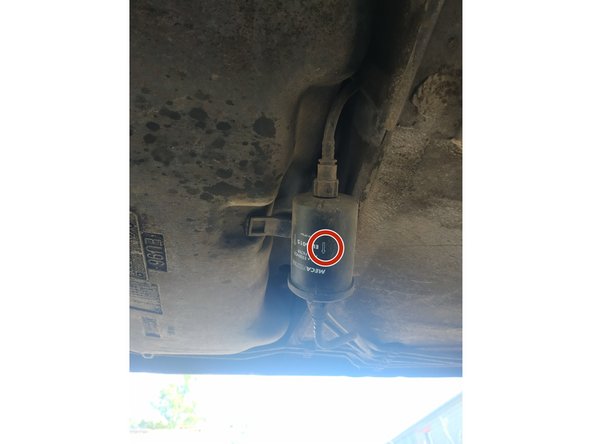 Le filtre a un sens de montage. Il faut absolument le respecter.