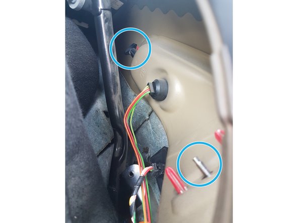 
Unscrew the 2nd plastic nut which is located further back
