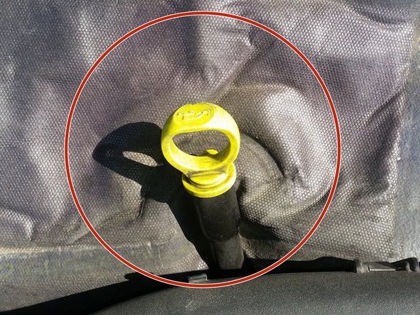 Attention à ne pas dépasser le niveau d'huile maxi.