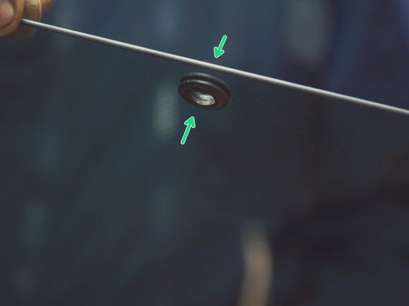 
Check that the seal comes out well on both sides of the glass
