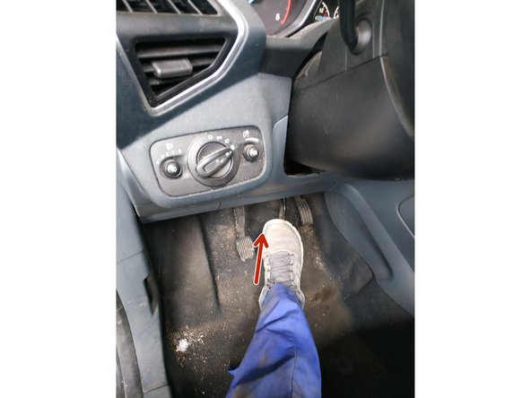 Une fois les freins changés :