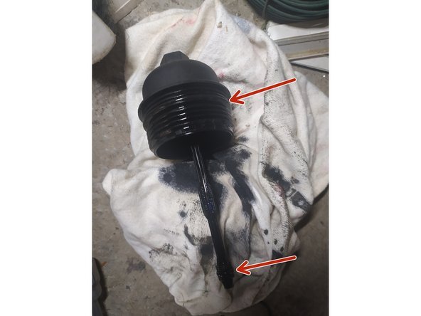 Retirer les 2 joints toriques