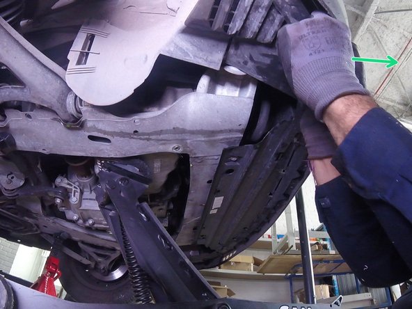 Retirer le pare boue