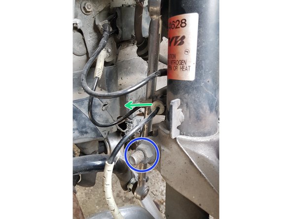 Contacteur d'usure des plaquettes de frein