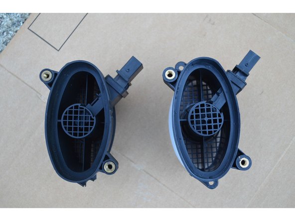 Comparer l'ancien et le nouveau débitmètre de masse