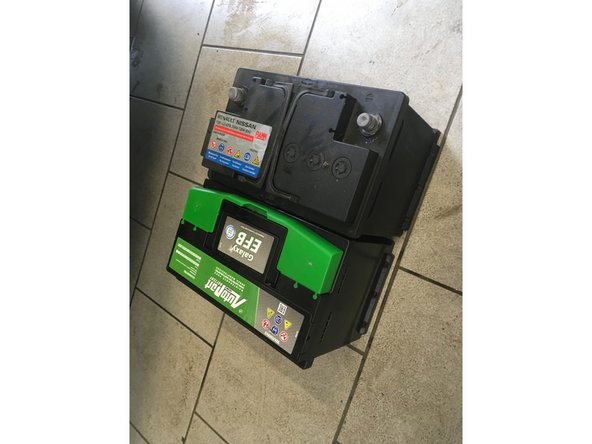 Vérifier que la nouvelle batterie corresponde à l'ancienne