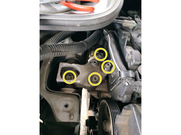 on peut faire jouer le cric pour repositionner le support correctement