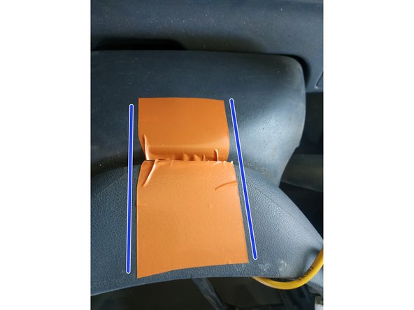 ceci permettra de remettre le volant dans la bonne position