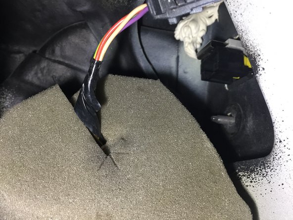 Débrancher le capteur