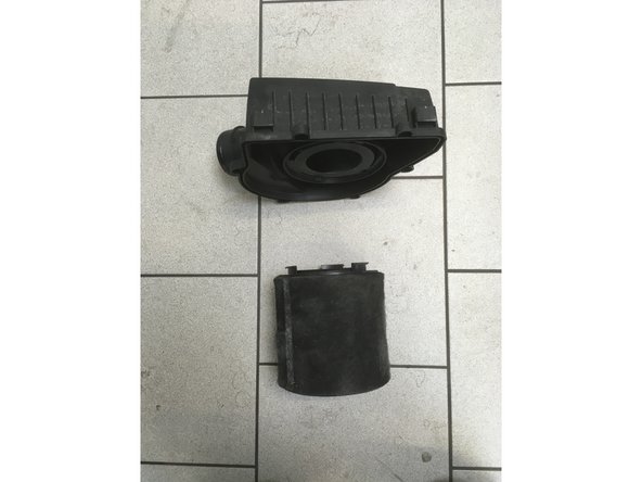 Puis tirer sur le filtre vers le bas