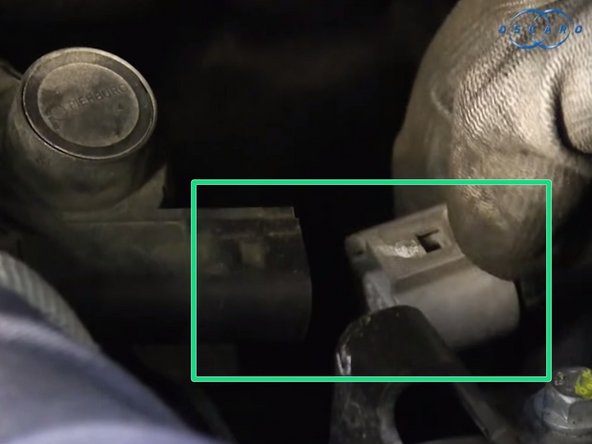 Décoller la vanne EGR