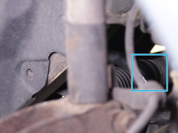 Placer un nouveau serflex sur l'autre bout du soufflet