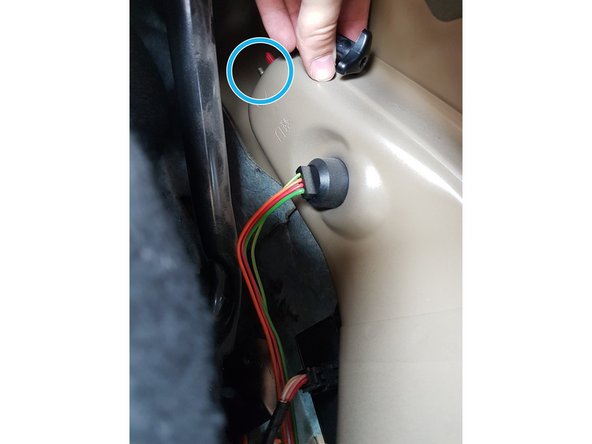 
Unscrew the 2nd plastic nut which is located further back
