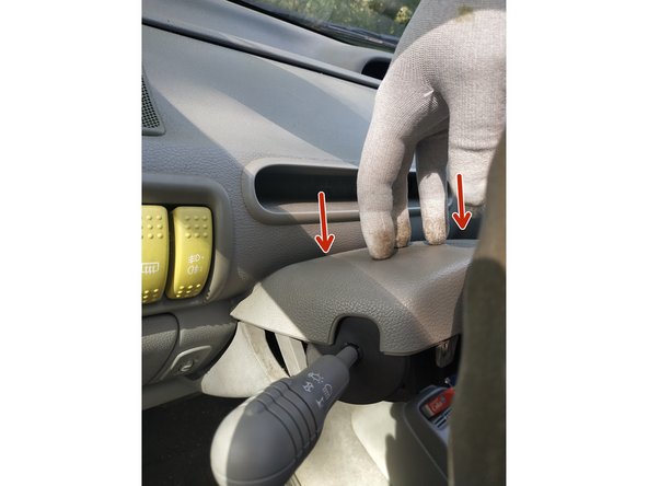 présenter le cache supérieur