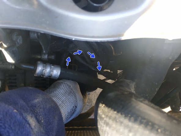 serrer le filtre à la main