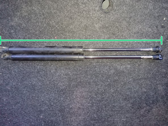 Comparer avec le vérin neuf