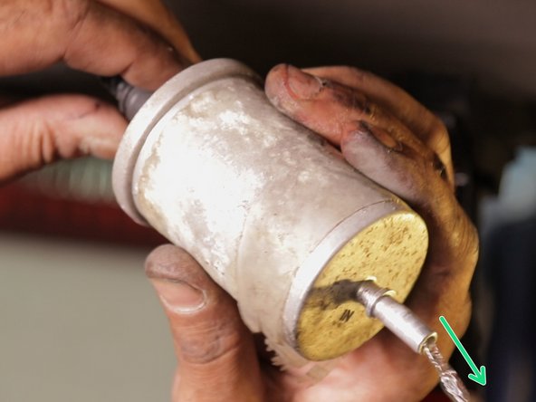 Vider le filtre de son carburant