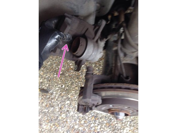 
You can now put the caliper back in place in respecting its meaning.
