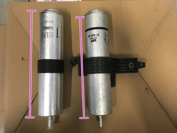 Comparer les deux filtres