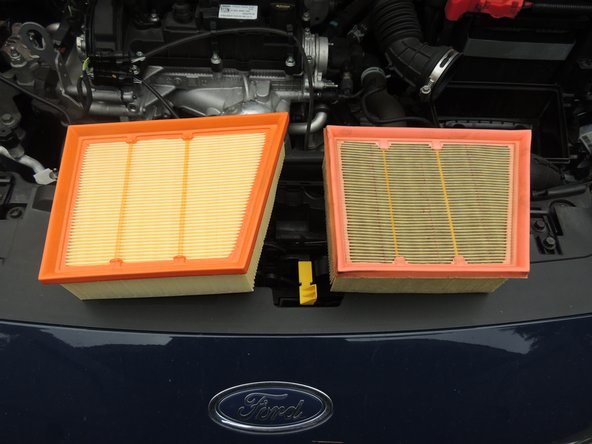 Vérifier la correspondance du nouveau filtre à air.