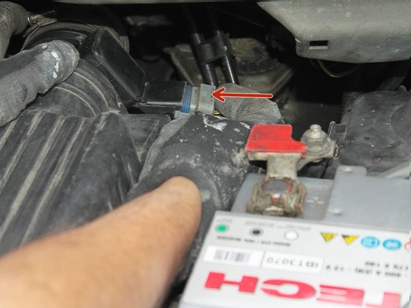 Rebrancher le connecteur électrique sur le débitmètre.