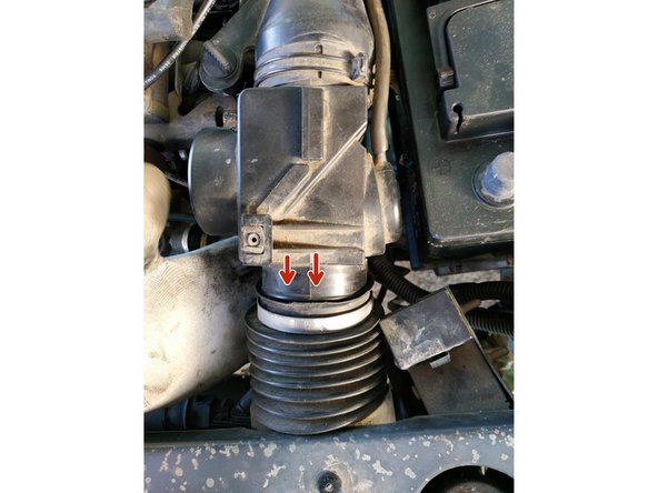 remettre le conduit d'air dans le manchon