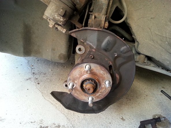 enlever le disque de frein