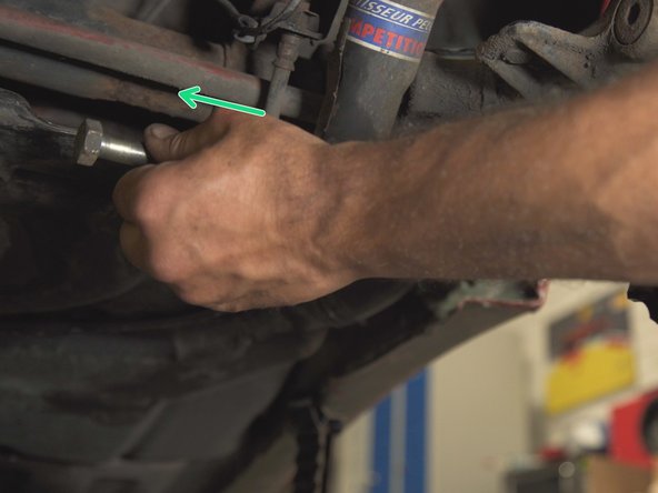 
Once the pressure is released, pull the screw to remove it
