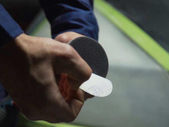 Retirer le disque de grammage 800 et installer le disque de grammage 3000