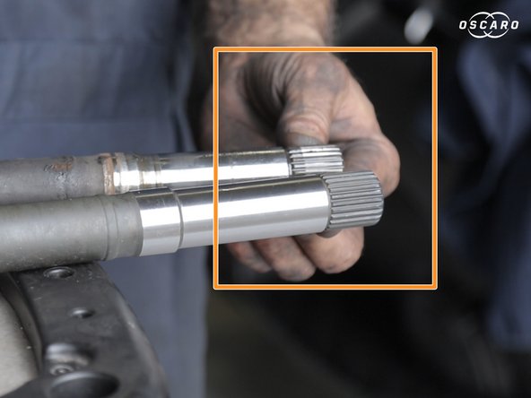 L'emplacement du roulement