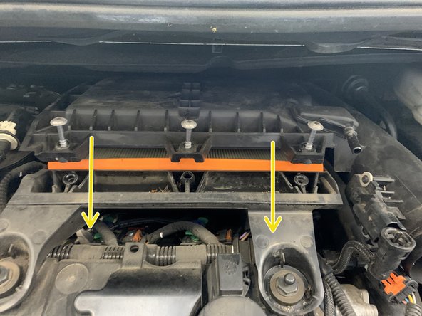 Fermer la boite à air