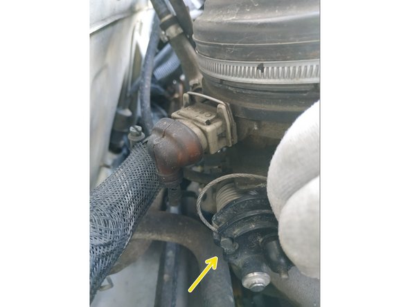 
insert the end of the cable into its housing
