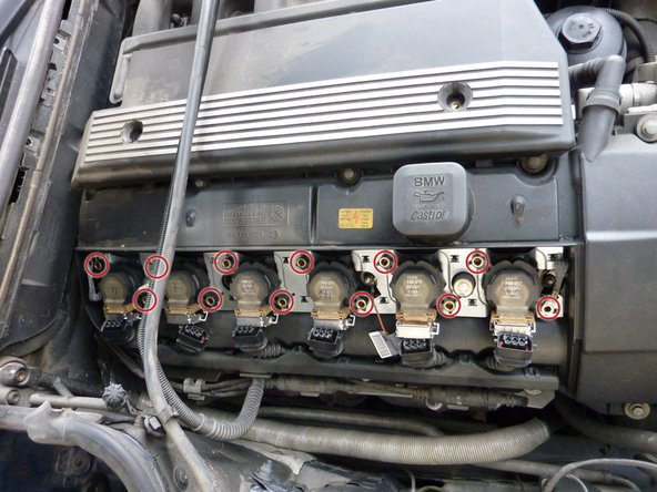 Répéter cette opération sur les autres bobines.