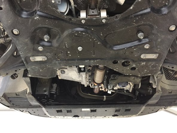 Remonter la plaque sous moteur