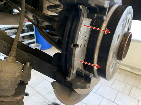 Retirer les plaquettes de frein