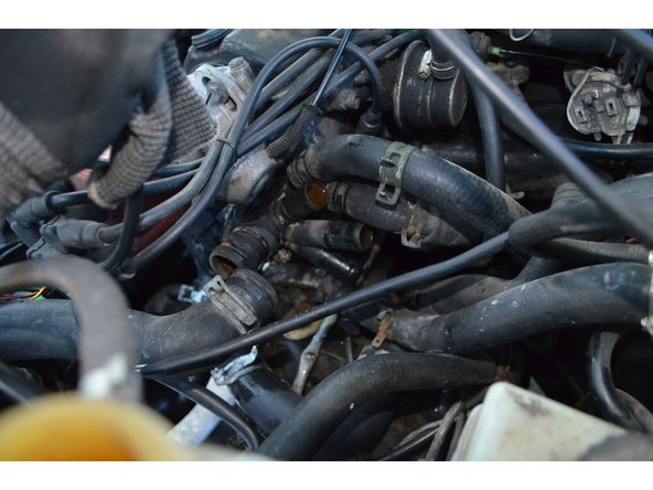 Laissez le liquide couler.