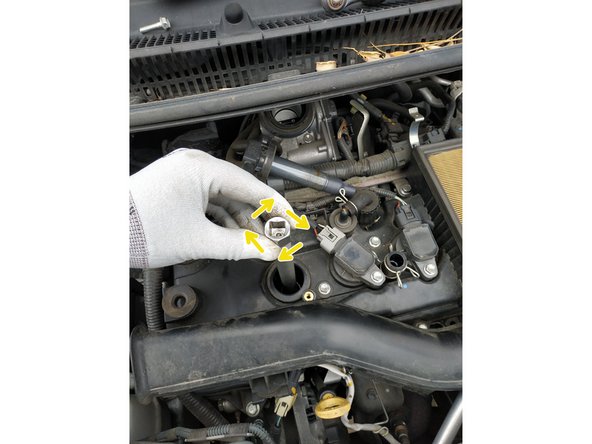 serrer à la main au maximum