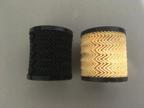 Vérifier la correspondance entre l'ancien et le nouveau filtre à huile