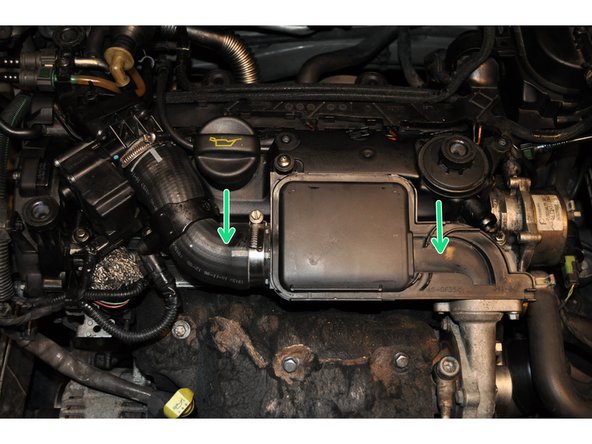 
Reinstall the intake air resonator
